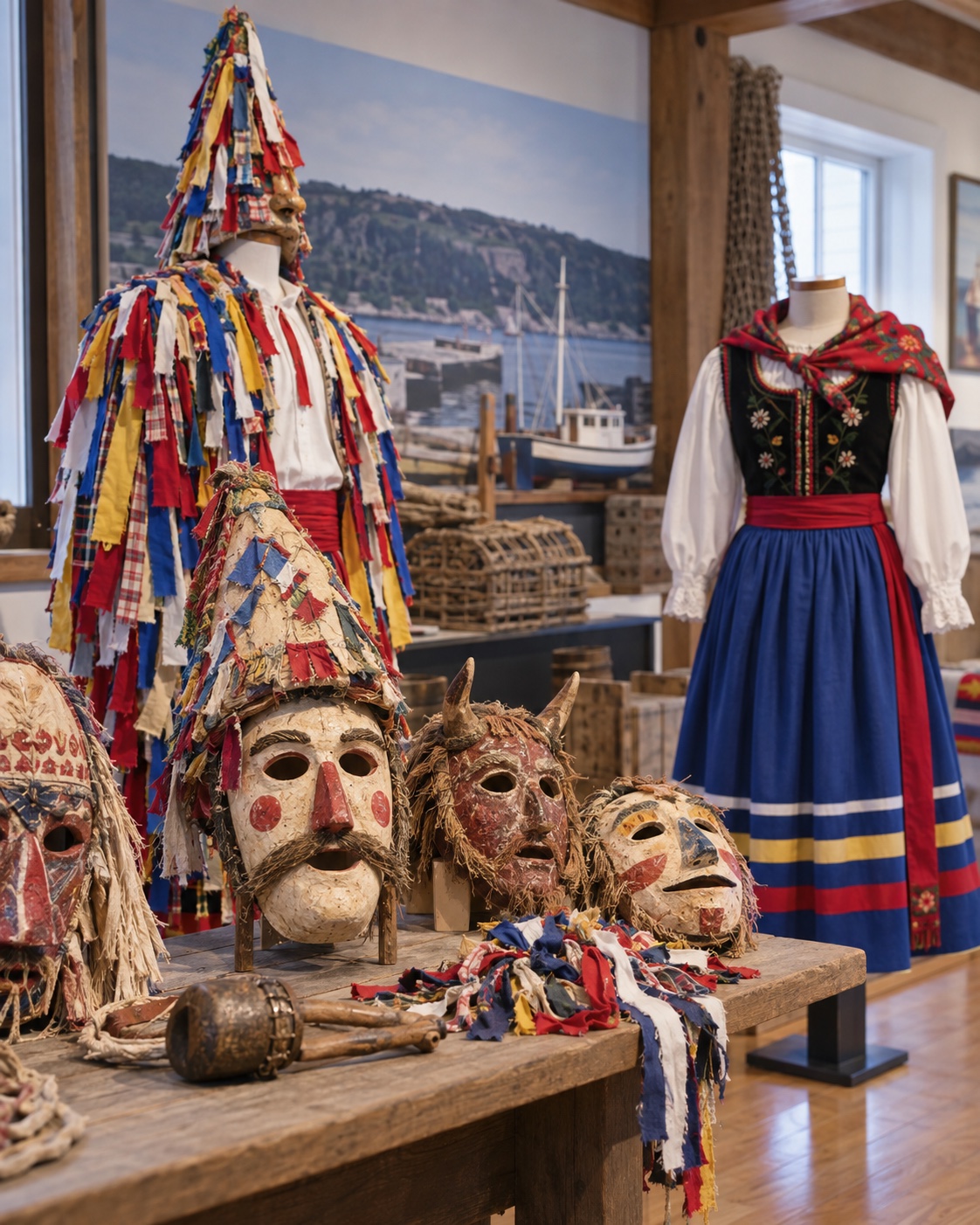 Mi-Car&ecirc;me masks or costumes
